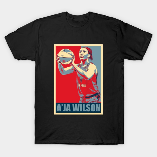 A'Ja Wilson T-Shirt by Zimmermanr Liame